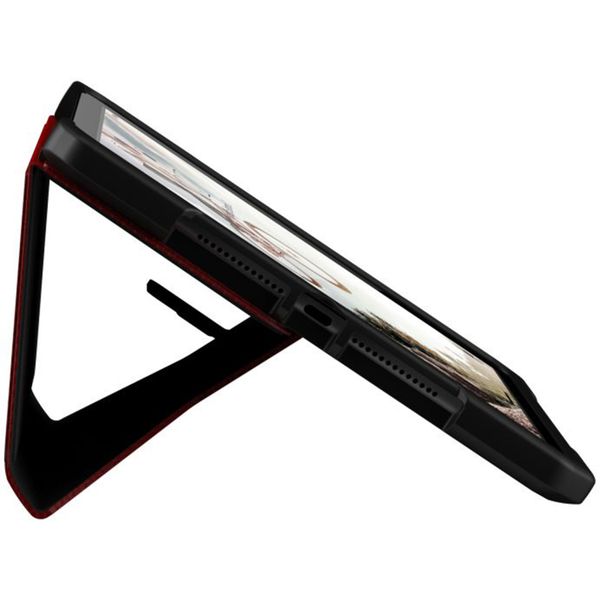 UAG Metropolis Bookcase Apple iPad 9 (2021) 10.2 inch / iPad 8 (2020) 10.2 inch / iPad 7 (2019) 10.2 inch - Rood