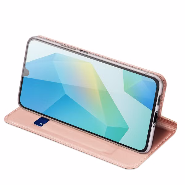 Dux Ducis Slim Softcase Bookcase Samsung Galaxy A17 (5G) - Rosé Goud