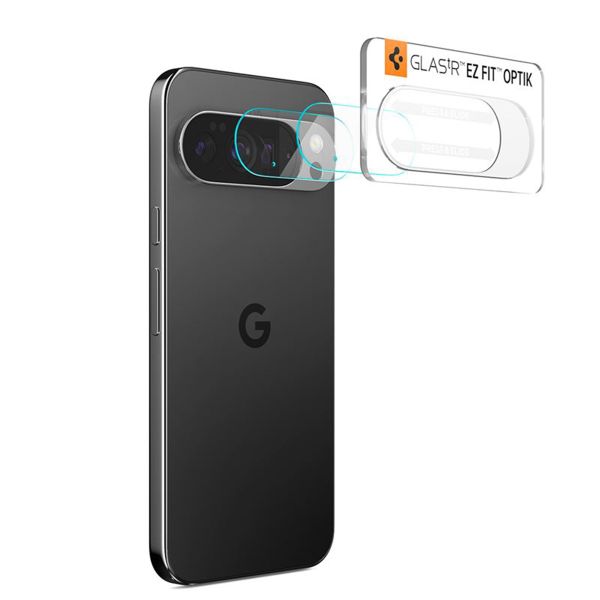 Spigen GLAStR Camera Protector Glas 2 Pack Google Pixel 10 - Crystal Clear