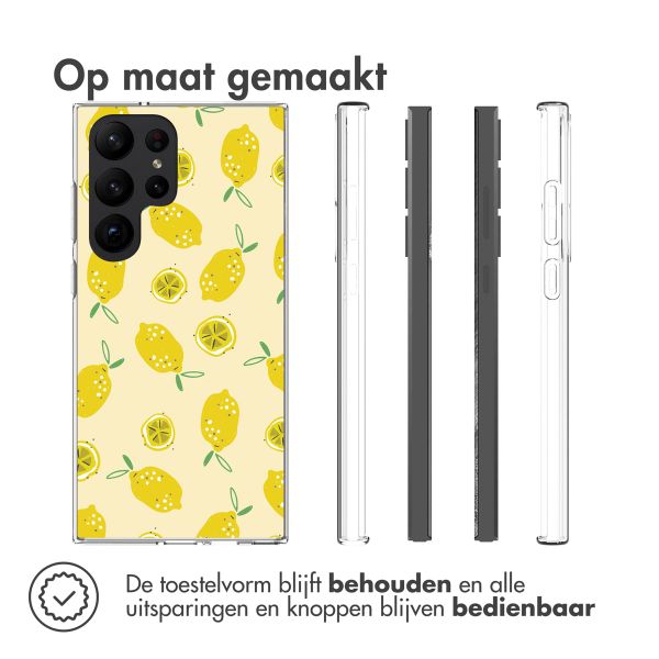 imoshion Design hoesje Samsung Galaxy S23 Ultra - Lemons