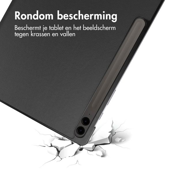 imoshion Trifold Bookcase Samsung Galaxy Tab S10 Plus / Tab S9 FE Plus / Tab S9 Plus - Zwart