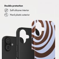 Selencia Vivid Back Cover Apple iPhone 17 - Dream Swirl Chocolate
