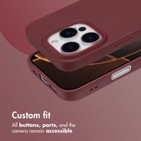 imoshion Color Backcover Apple iPhone 16 Pro - Wine Red
