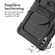 Accezz Rugged Backcover met schouderstrap Samsung Galaxy Tab S9 Plus 12.4 inch - Zwart