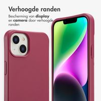 imoshion Color Backcover met afneembaar koord MagSafe Apple iPhone 14 - Raspberry