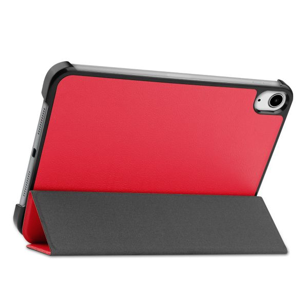 imoshion Trifold Bookcase iPad Mini 7 (2024) / iPad Mini 6 (2021) - Rood