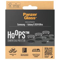 PanzerGlass Camera Protector Hoops Optic Rings Samsung Galaxy S24 Ultra - Black