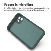 imoshion EasyGrip Backcover Apple iPhone 11 - Donkergroen