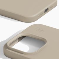 iDeal of Sweden Silicone Case met MagSafe Apple iPhone 14 Pro - Beige