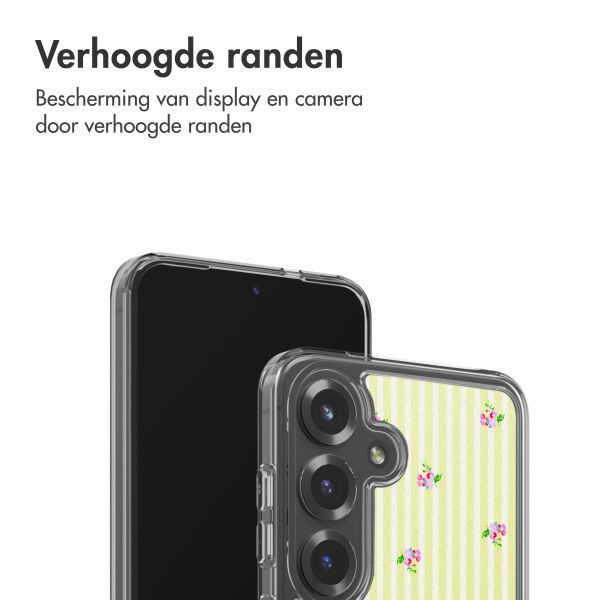imoshion Design hoesje Samsung Galaxy S25 - Garden Stripes