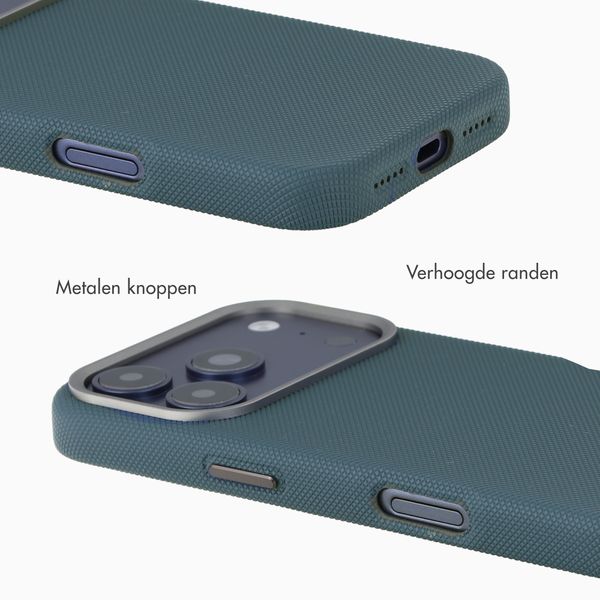 Accezz Mesh Backcover met MagSafe Apple iPhone 17 Pro Max - Donkerblauw
