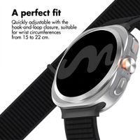 imoshion Nylon Strap Samsung Galaxy Watch Ultra 2 (2026) / Ultra (2024/2025) - Black