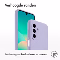 Accezz Liquid Silicone Backcover Samsung Galaxy A26 - Paars