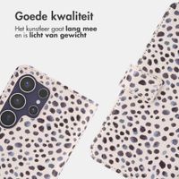 imoshion Design Bookcase Samsung Galaxy S25 Ultra - Black And White Dots