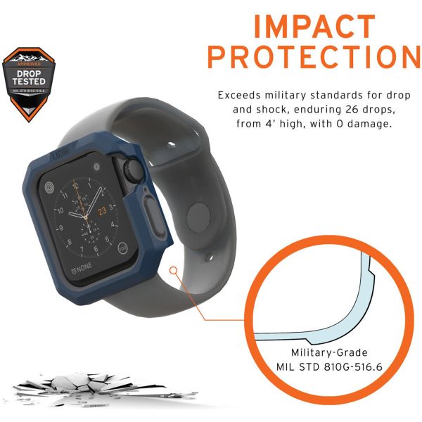 UAG Civilian Case Apple Watch Series 4-7 / SE - 38/40/41 mm - Blauw