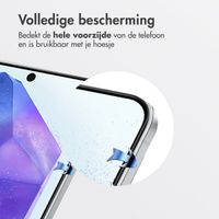 Accezz Gehard Glas Screenprotector + Applicator Samsung Galaxy A55