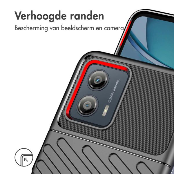 imoshion Thunder Backcover Motorola Moto G53 - Zwart