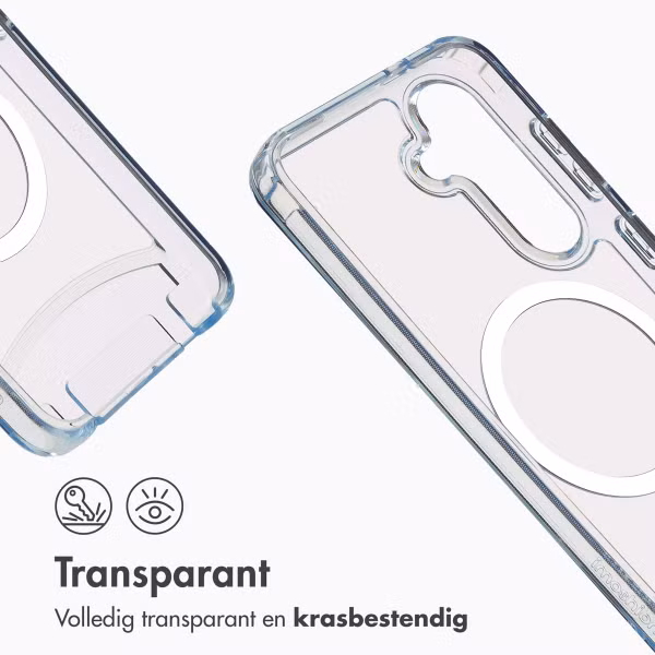 imoshion MagSafe Backcover met afneembaar koord Samsung Galaxy S24 / S25 - Transparant