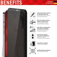 Displex Screenprotector Privacy Glass Full Cover Apple iPhone 14 / 13 / 13 Pro