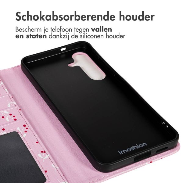 imoshion Design Bookcase Samsung Galaxy S25 FE - Blush Berries