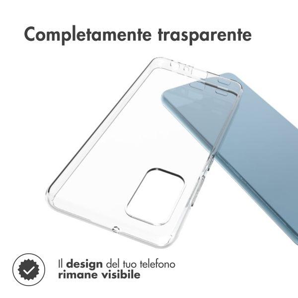 Accezz Clear Backcover Samsung Galaxy A32 (4G) - Transparant