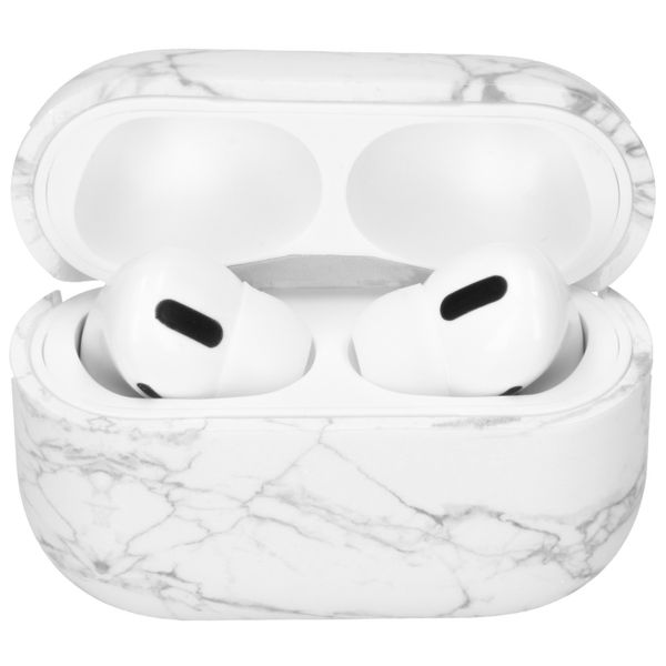 imoshion Design Hardcover Case AirPods Pro - Wit Marmer