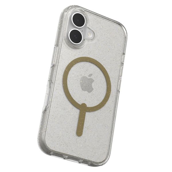 ZAGG Milan Snap Case met MagSafe Apple iPhone 16 - Gold Glitter