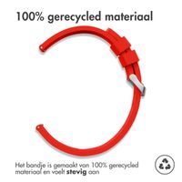 imoshion Siliconen bandje  - Universeel 24 mm aansluiting - Rood