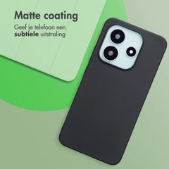 imoshion Color Backcover Xiaomi Redmi Note 14 (4G) - Zwart