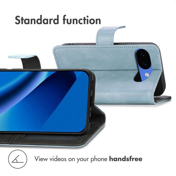 imoshion Luxury Bookcase Google Pixel 10a - Light Blue