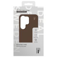 iDeal of Sweden Silicone Case met MagSafe Samsung Galaxy S26 Ultra - Mocha Mousse