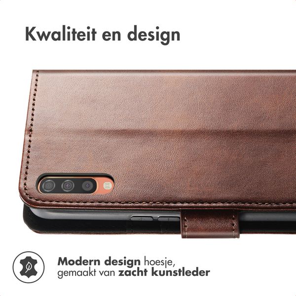 imoshion Luxe Bookcase Samsung Galaxy A50 / A30s - Donkerbruin