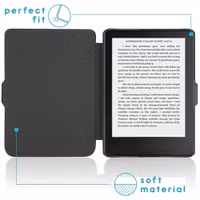 imoshion Slim Hard Case Bookcase Kobo Clara 2E / Tolino Shine 4 - Donkerblauw