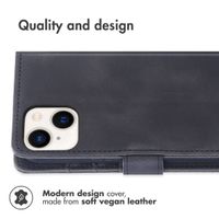 imoshion Bookcase with Strap Apple iPhone 15 - Black