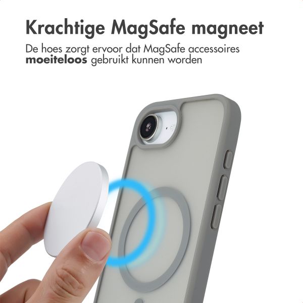 imoshion Color Guard Backcover met Magsafe iPhone 16e - Grijs