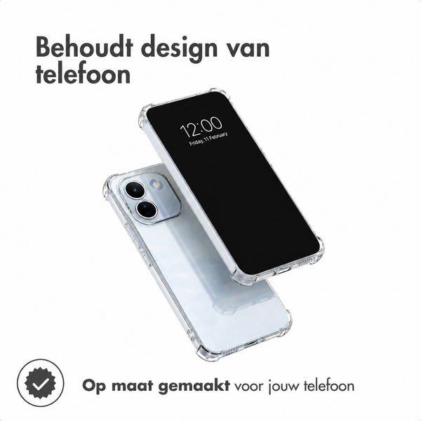 imoshion Shockproof Case Xiaomi Redmi Note 17 Pro Plus - Transparant