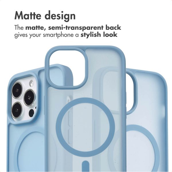 imoshion Colour Guard Back Cover with MagSafe Apple iPhone 13 Pro - Light blue
