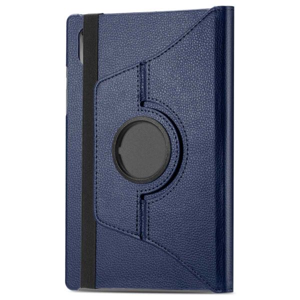 imoshion 360° draaibare Bookcase voor de Lenovo Tab P12 - Donkerblauw