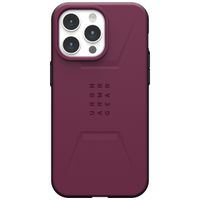 UAG Civilian Backcover MagSafe Apple iPhone 15 Pro Max - Bordeaux
