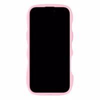 Holdit Wavy Case Apple iPhone Air - Transparent / Pink