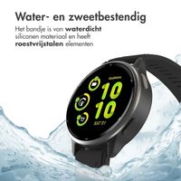 imoshion QuickFit® Siliconen bandje Garmin Watch | 22 mm aansluiting - Zwart