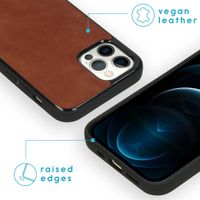 imoshion Uitneembare 2-in-1 Luxe Bookcase Apple iPhone 12 (Pro) - Bruin