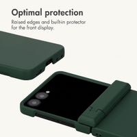 imoshion Colour Back Cover with Stand Samsung Galaxy Z Flip 8 - Dark Green