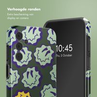 Selencia Vivid Backcover Samsung Galaxy A15 (5G) - Wavy Smiley Green