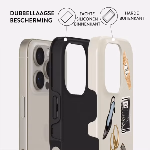 Burga Tough Backcover MagSafe Apple iPhone 16 Pro - Boss Babe