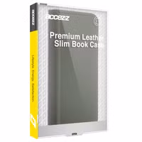 Accezz Premium Leather Slim Bookcase Apple iPhone 13 Pro Max - Groen