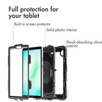 Accezz Rugged Back Cover with shoulder strap Samsung Galaxy Tab A11 Plus - Black