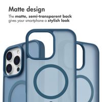 imoshion Colour Guard Back Cover with MagSafe Apple iPhone 15 Pro Max - Dark Blue