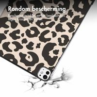 imoshion Design Trifold Bookcase Apple iPad Pro 11 (2024) M4 - Leopard