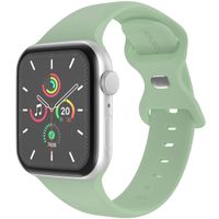 imoshion Siliconen⁺ bandje Apple Watch Series 1 t/m 9 / SE (38/40/41 mm) | Series 10 (42 mm) - Pistachio - Maat S/M